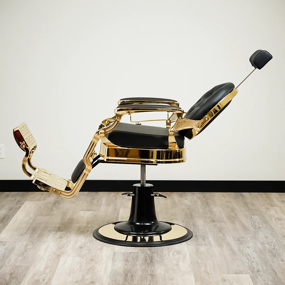 Luxor Barber Chair Gold - Image 7