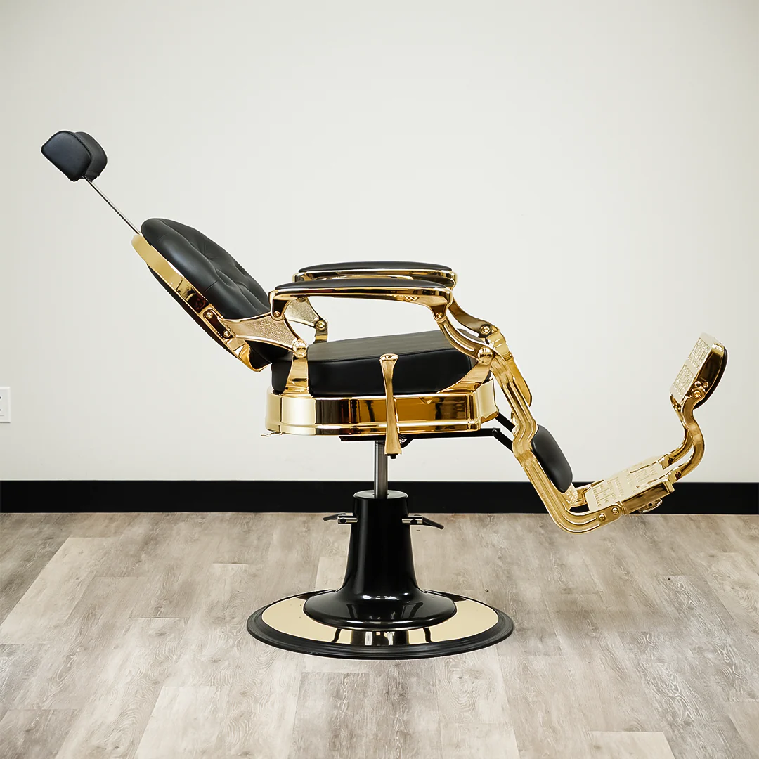 Luxor Barber Chair Gold - Image 8