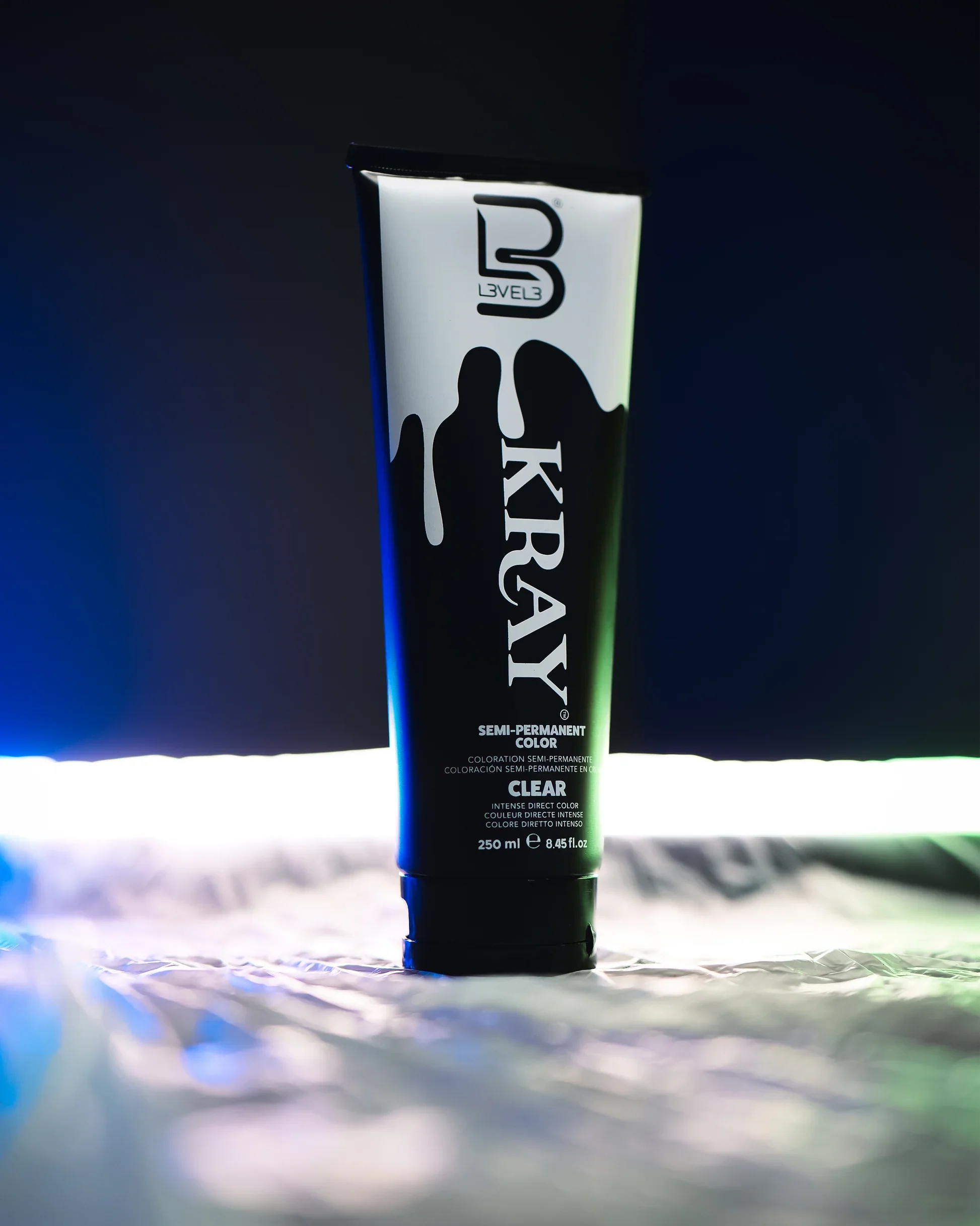 LV3 KRAY Clear Semi-Permanent Color 250ML - Image 2