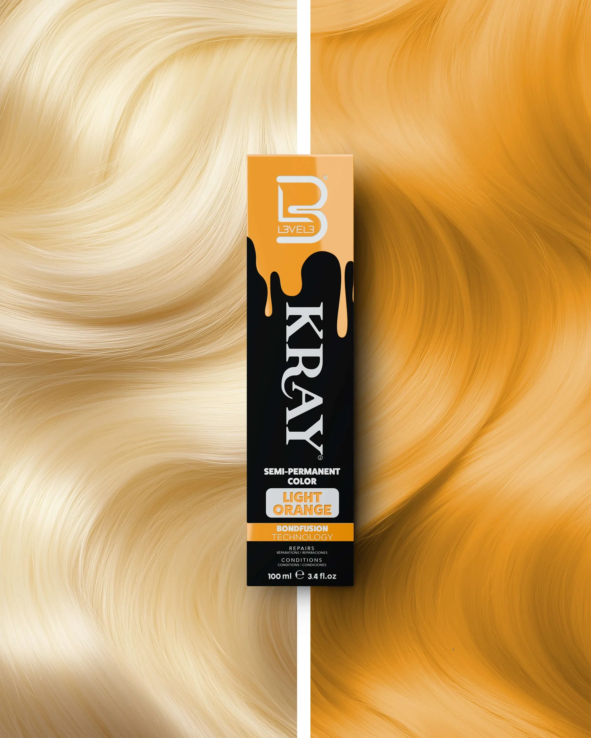LV3 KRAY Semi-Permanent Color 100ML - Image 17