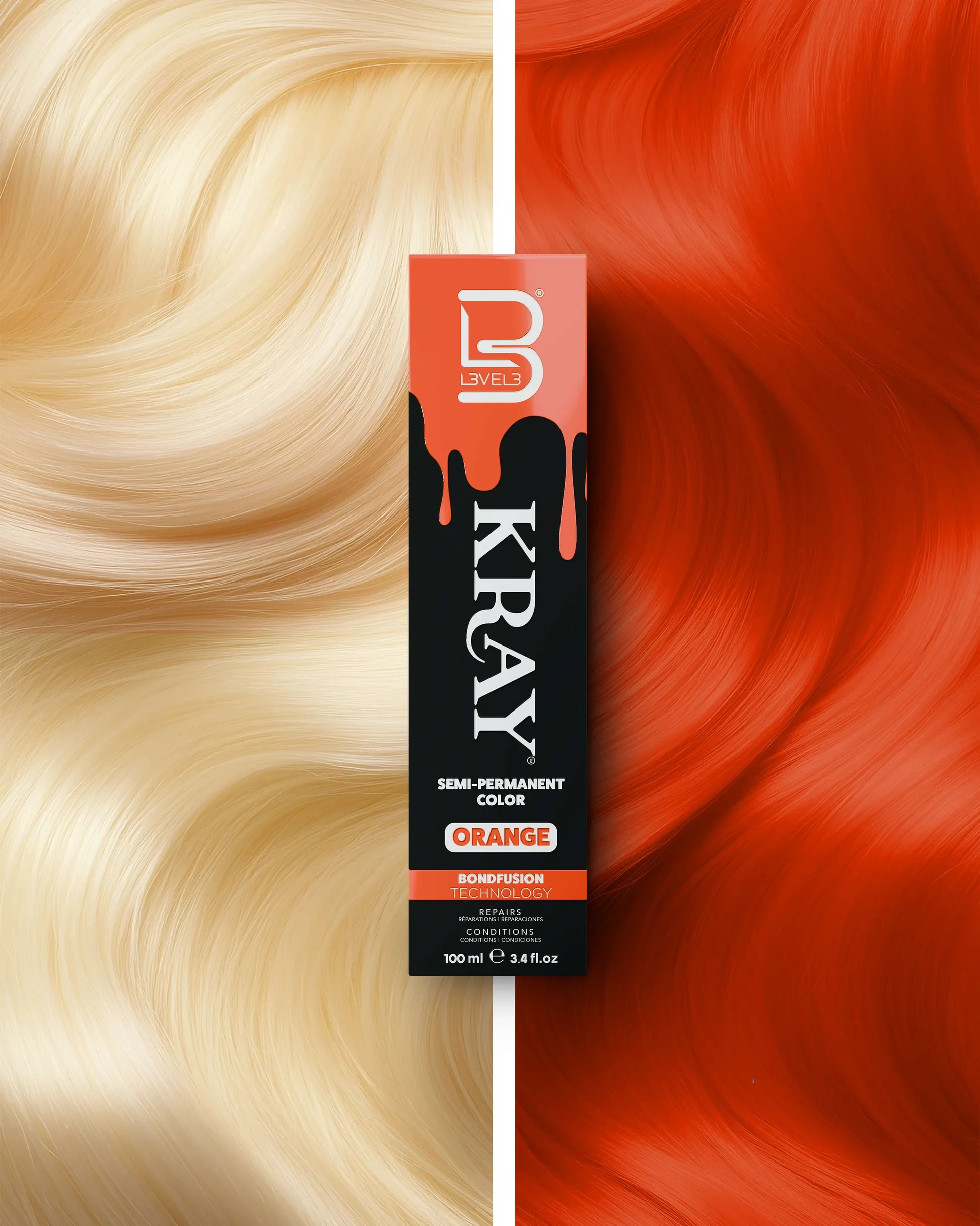 LV3 KRAY Semi-Permanent Color 100ML - Image 18