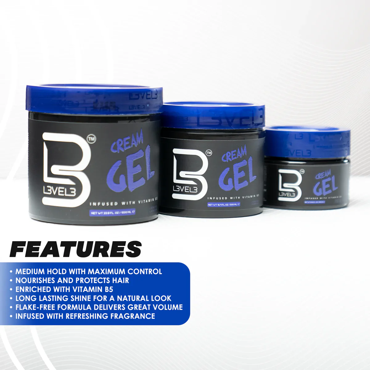 LV3 Cream Hair Gel - Image 2