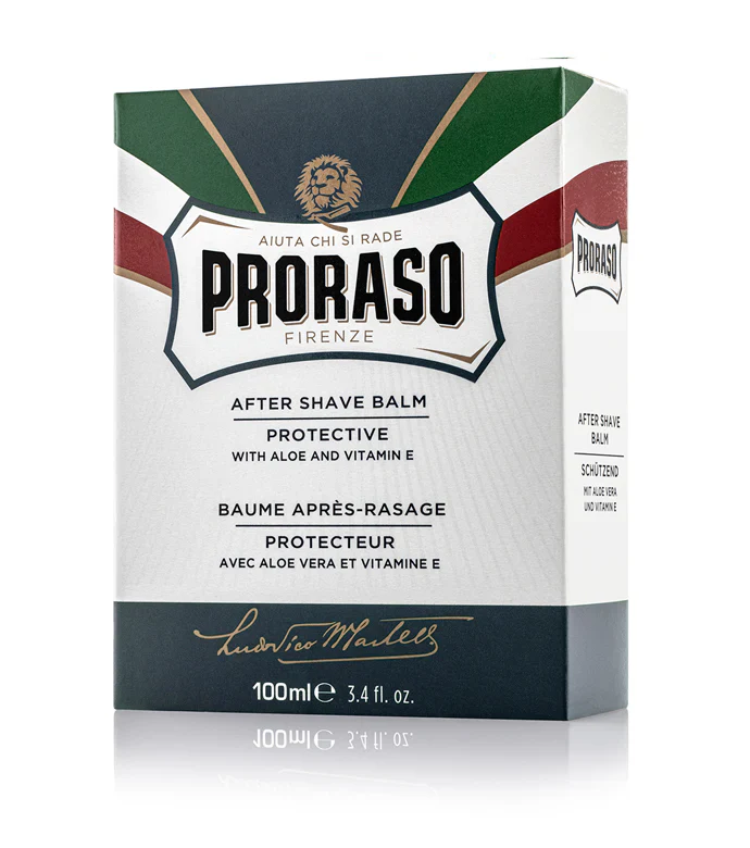 Proraso Aftershave Balm Protective with Aloe Vera and Vitamin E 100ML - Image 2