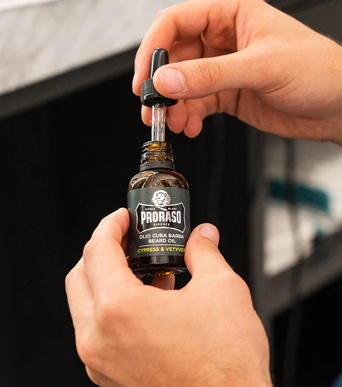 Proraso Beard Oil Cypress & Vetyver 30ML - Image 3