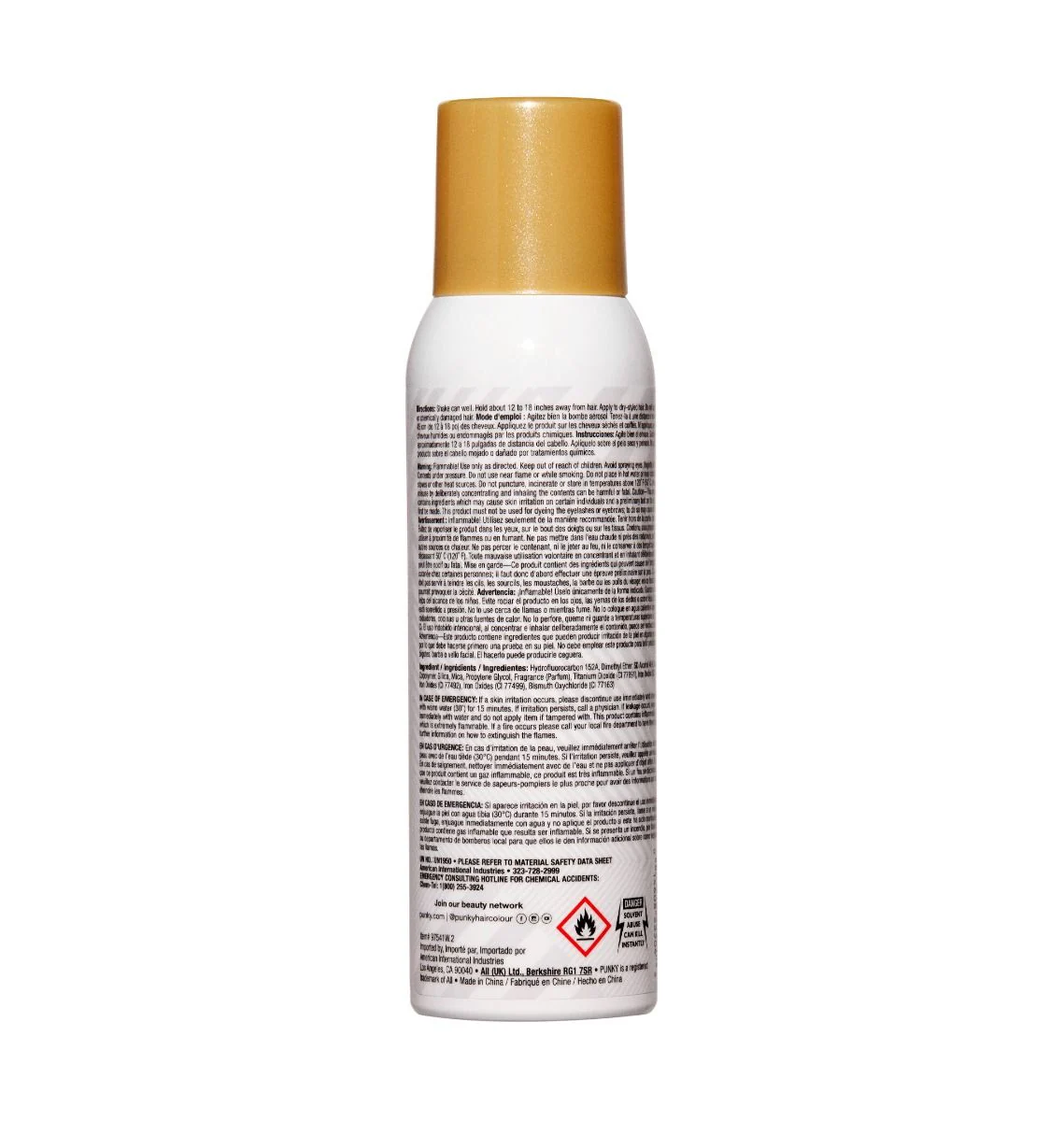 Punky Colour Hair Spray Natural Blonde - Image 2