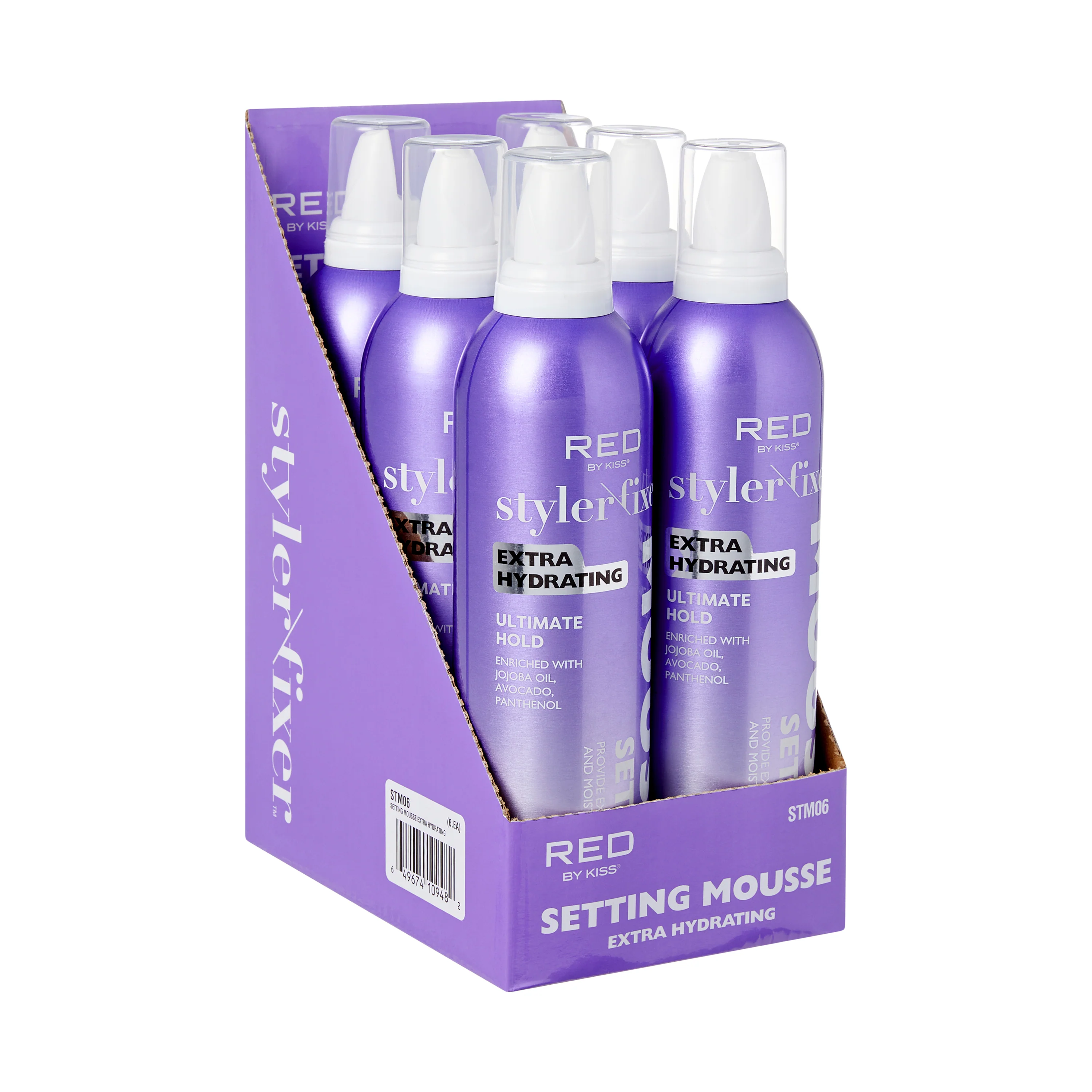 Red by Kiss Extra Hydrating Hair Mousse - Image 3