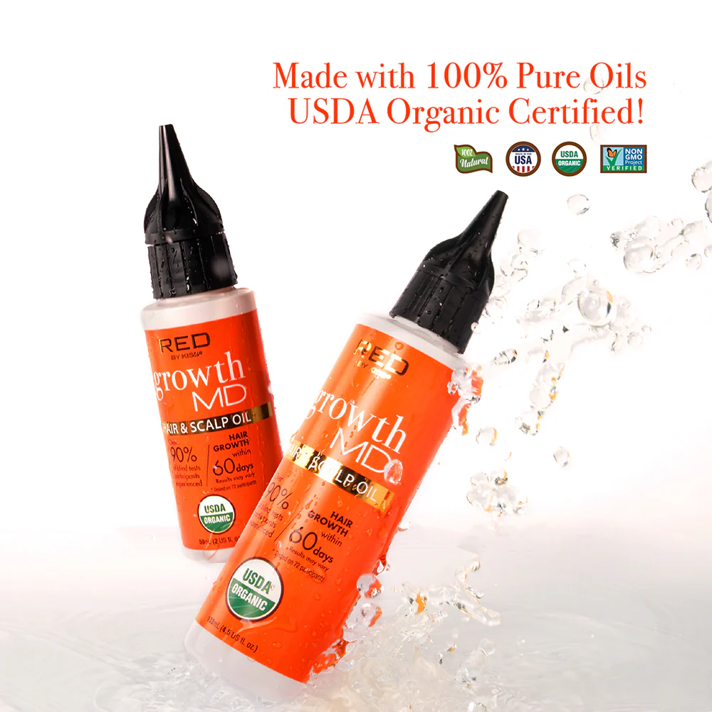 Red by Kiss Growth MD Hair and Scalp Oil - Image 2
