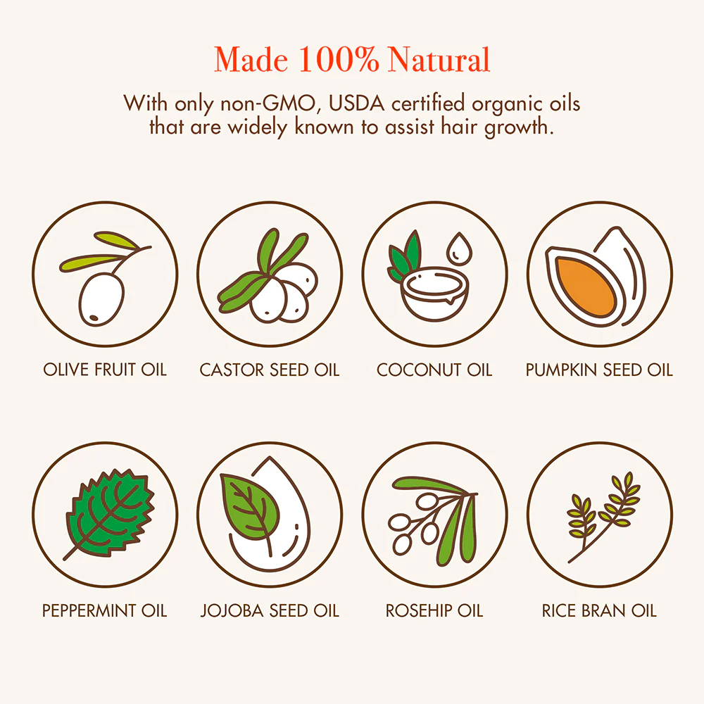Red by Kiss Growth MD Hair and Scalp Oil - Image 3