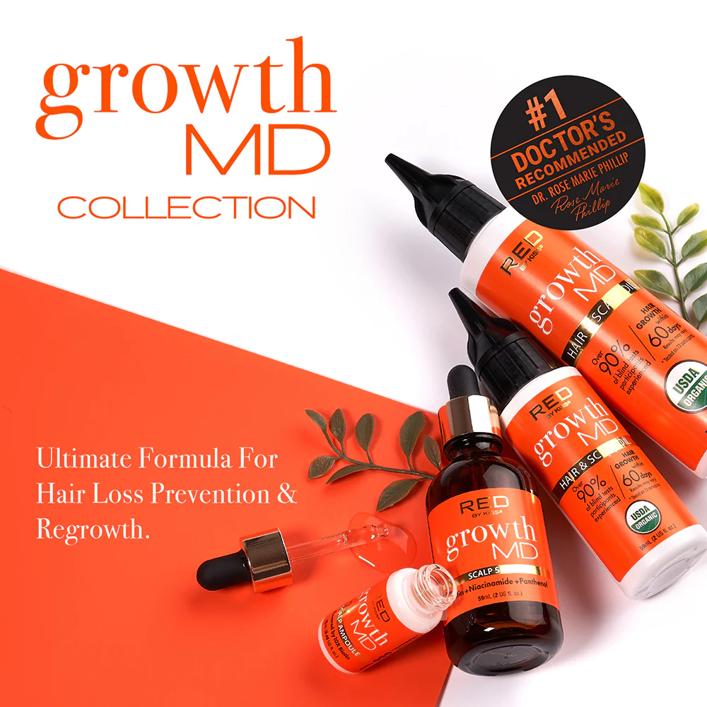 Red by Kiss Growth MD Hair and Scalp Oil - Image 5