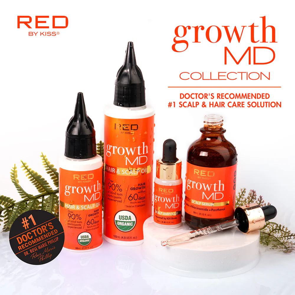 Red by Kiss Growth MD Hair and Scalp Oil - Image 6