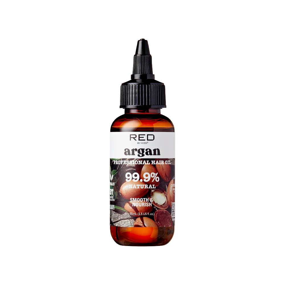 Red by Kiss Natural Hair Oil - Argan 2.5oz.