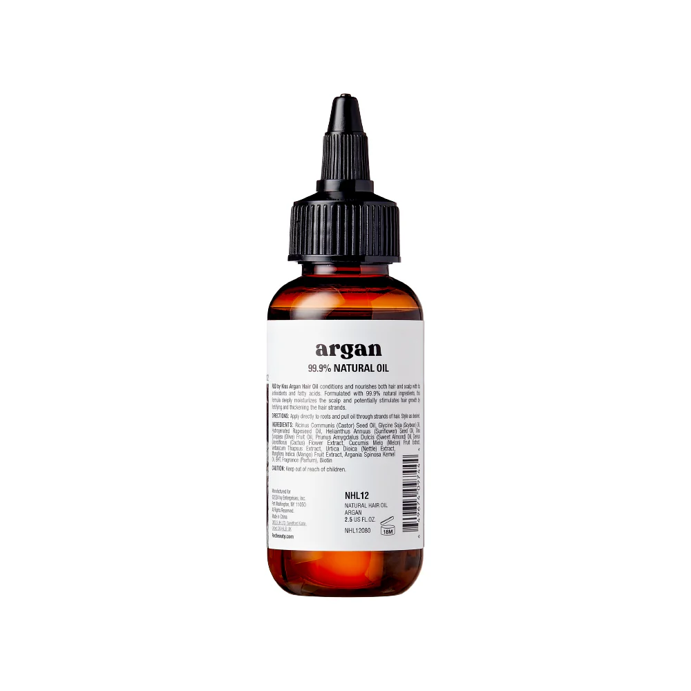 Red by Kiss Natural Hair Oil - Argan 2.5oz. - Image 2