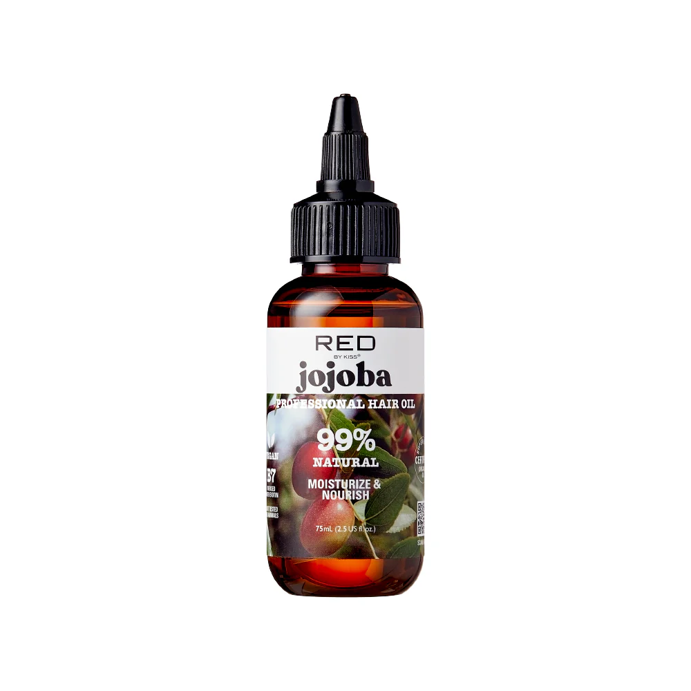 Red by Kiss Natural Hair Oil - Jojoba 2.5oz.