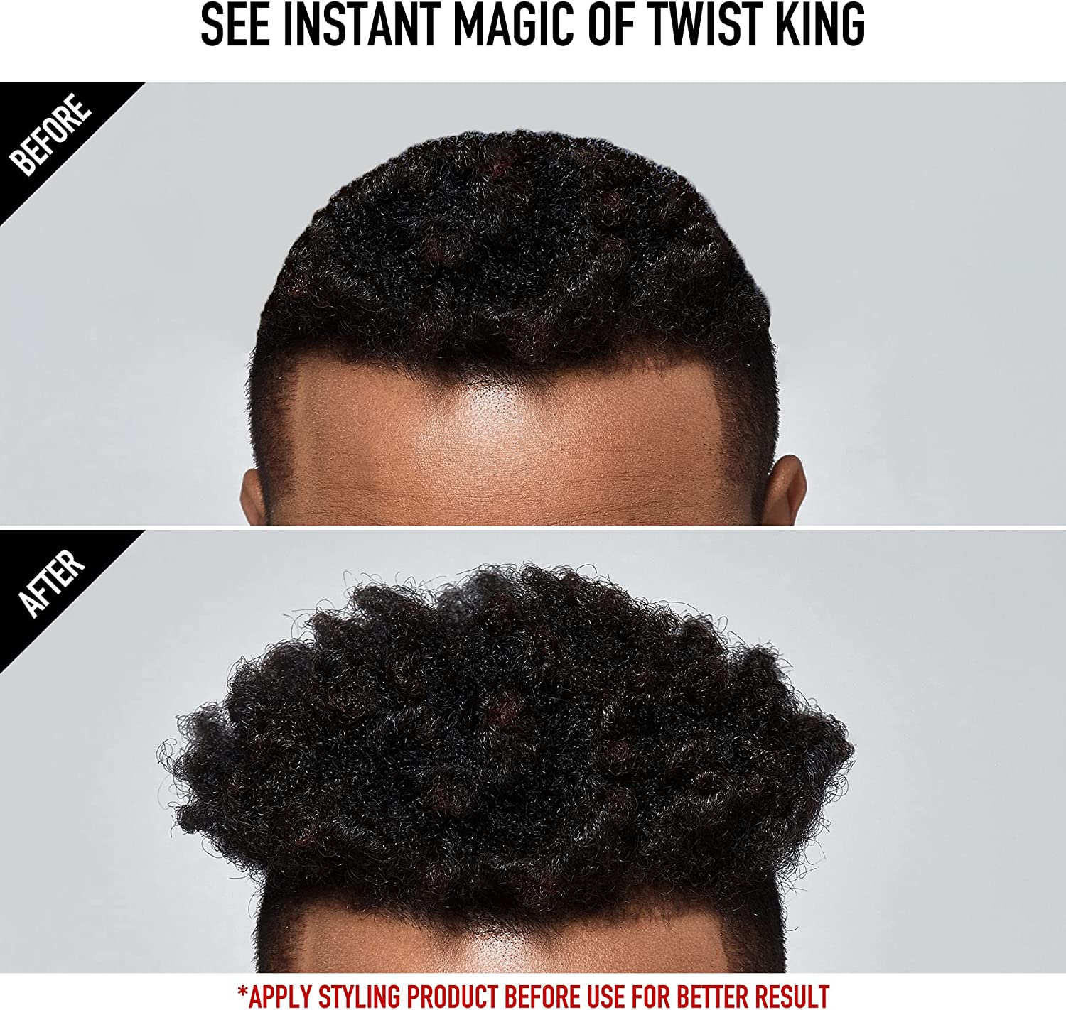 Red by Kiss Premium Twist King Luxury Twist Styler (Large) - Washable & Durable - Image 7