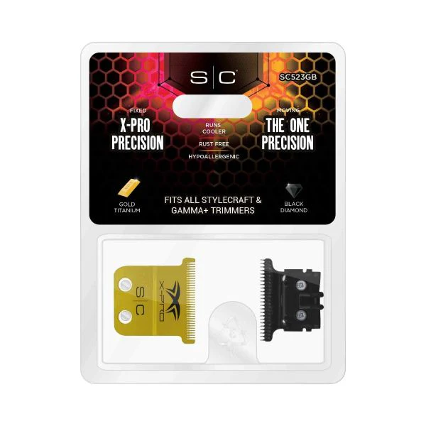 S|C Gold X-Pro Precision Trimmer Blade & The One Precision DLC Cutting Blade - Image 3