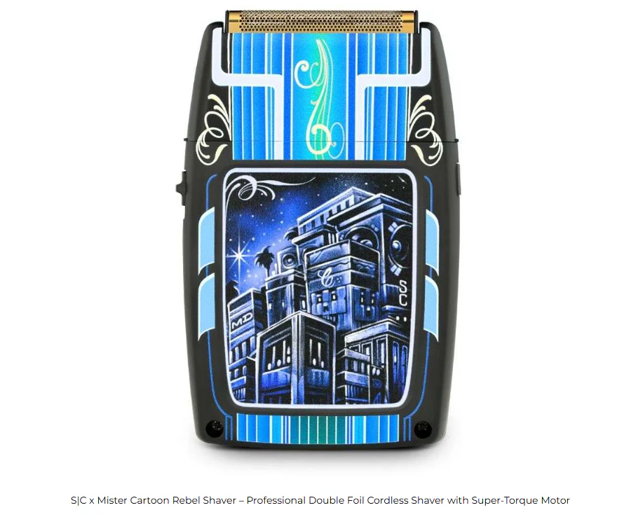 S|C Professional Rebel Shaver - Mr. Cartoon Limited Edition - Image 2