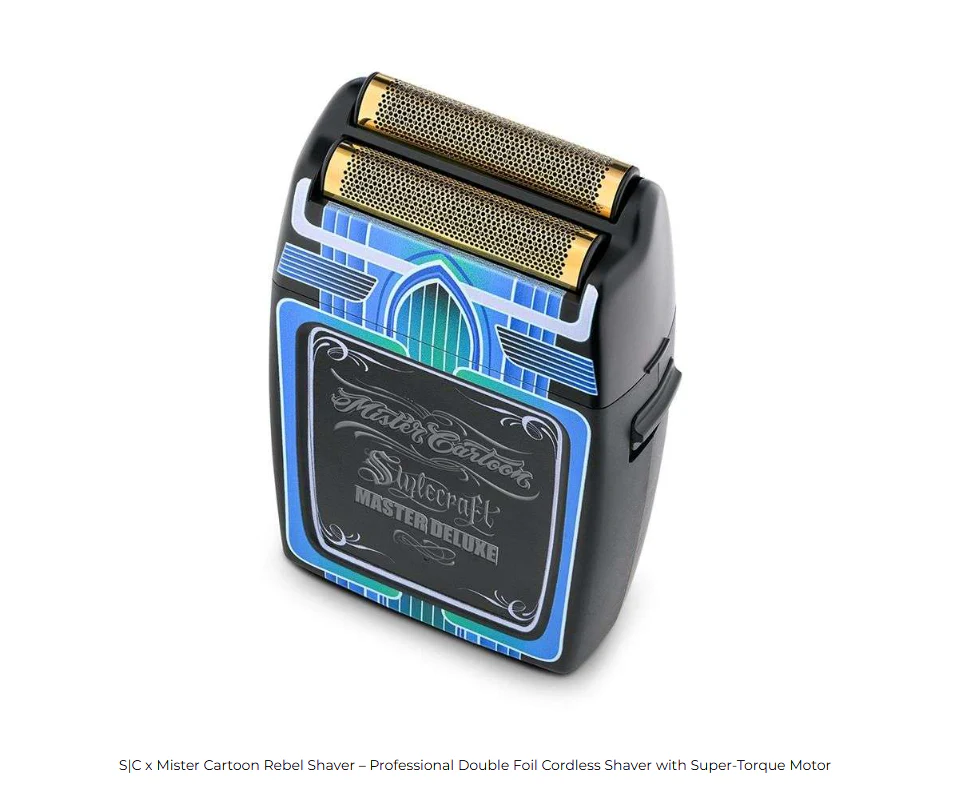 S|C Professional Rebel Shaver - Mr. Cartoon Limited Edition - Image 3