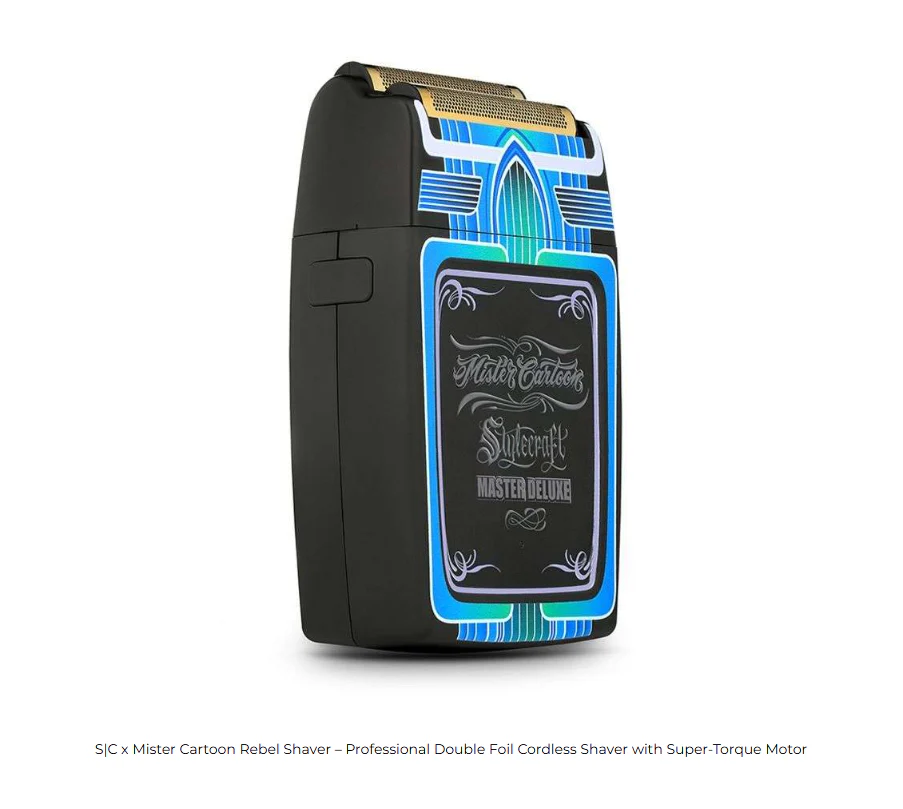 S|C Professional Rebel Shaver - Mr. Cartoon Limited Edition - Image 4