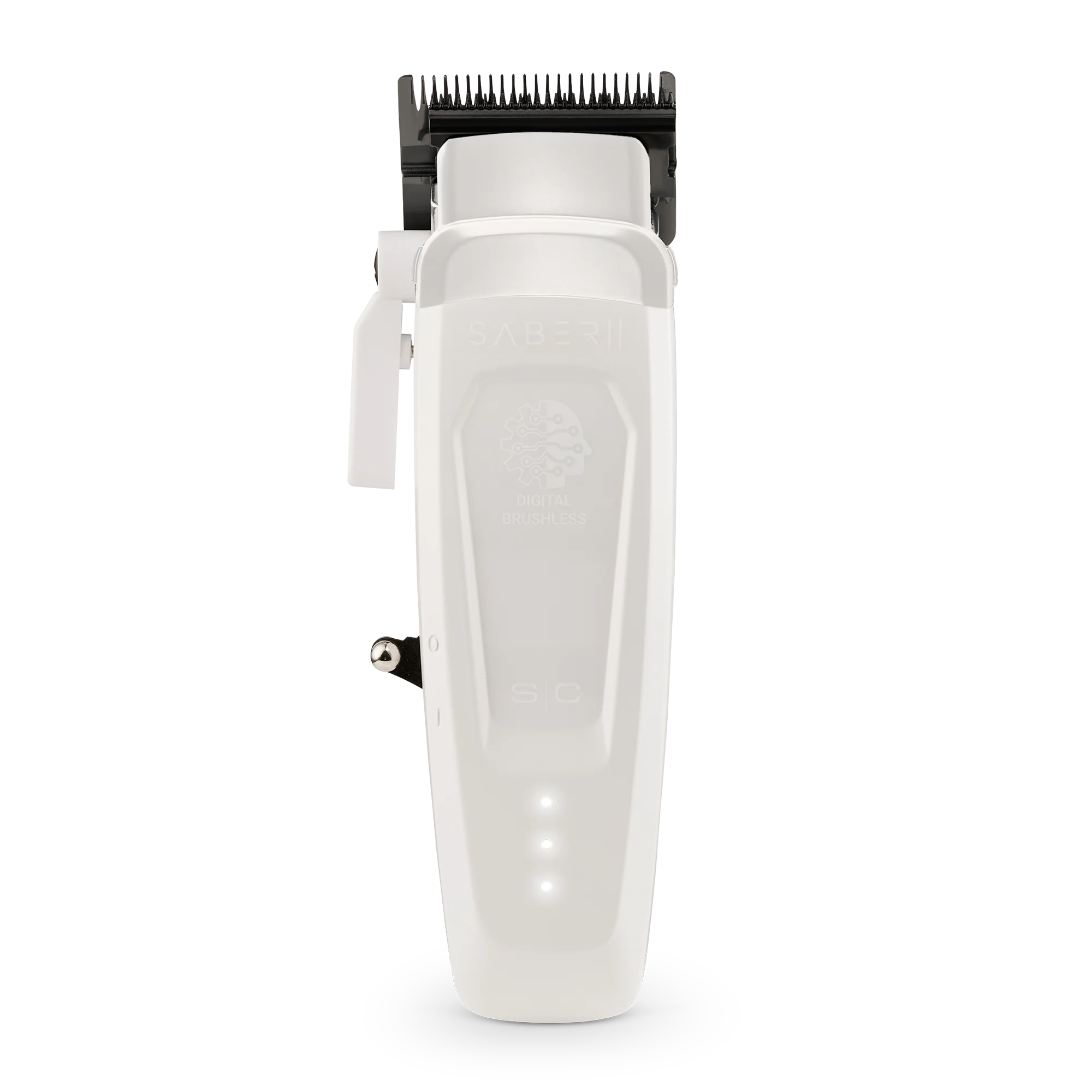 S|C Saber 2.0 Brushless Motor Clipper White - Image 3