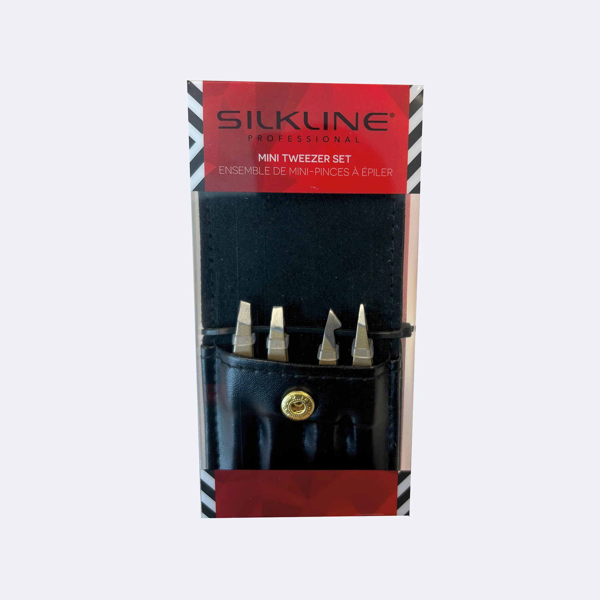 SILKLINE Professional Mini Tweezers Set - Metalix Limited Edition - Image 2
