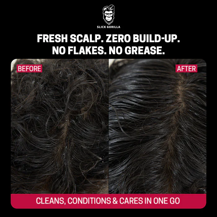 Slick Gorilla Sea Salt Hair and Scalp Scrub - Image 7