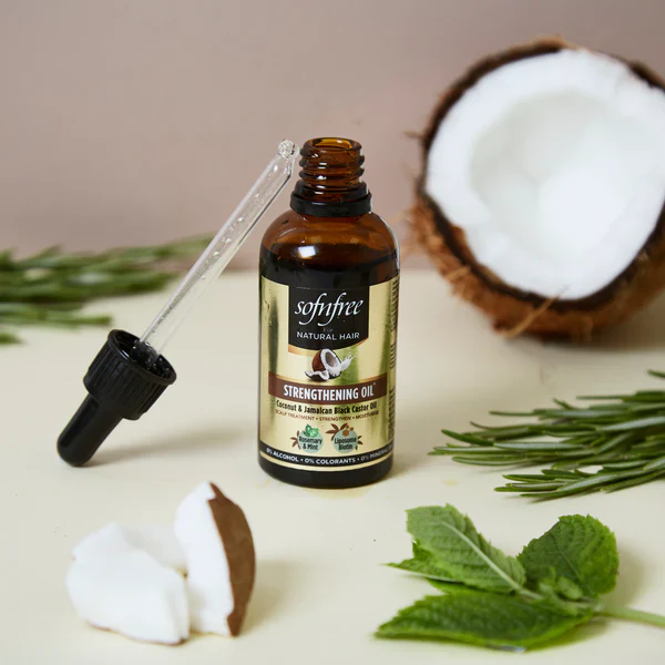 Sofn'free Coconut & Jamaican Black Castor Oil Strengthening Oil 50 ml - Image 3