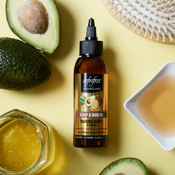 Sofn'free Scalp and Hair Oil with Manuka Honey and Avocado 100 ml - Image 2