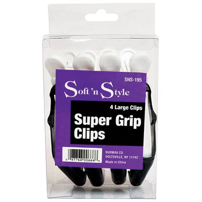 Soft'n Style 4.5" Large Super Grip Clips - Image 2