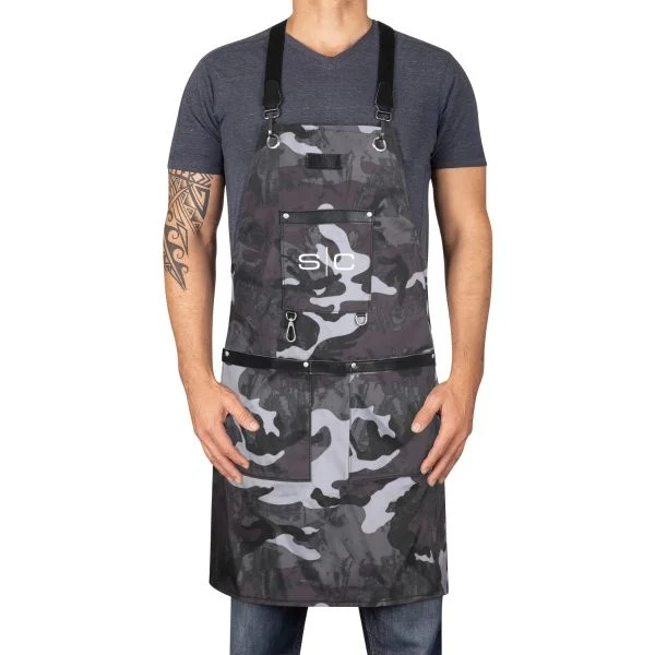 StyleCraft Black Camo Apron - Image 2