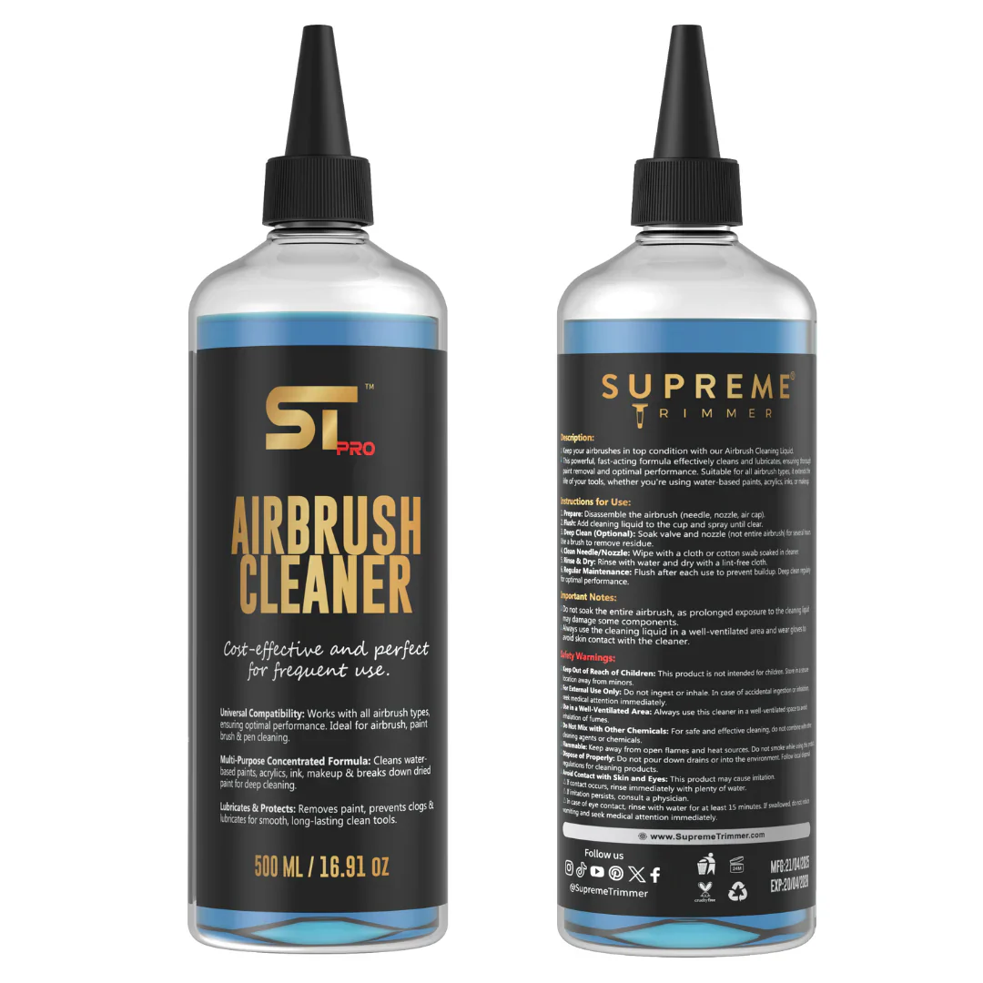 Supreme Airbrush Cleaner Solution 500ML - Image 2