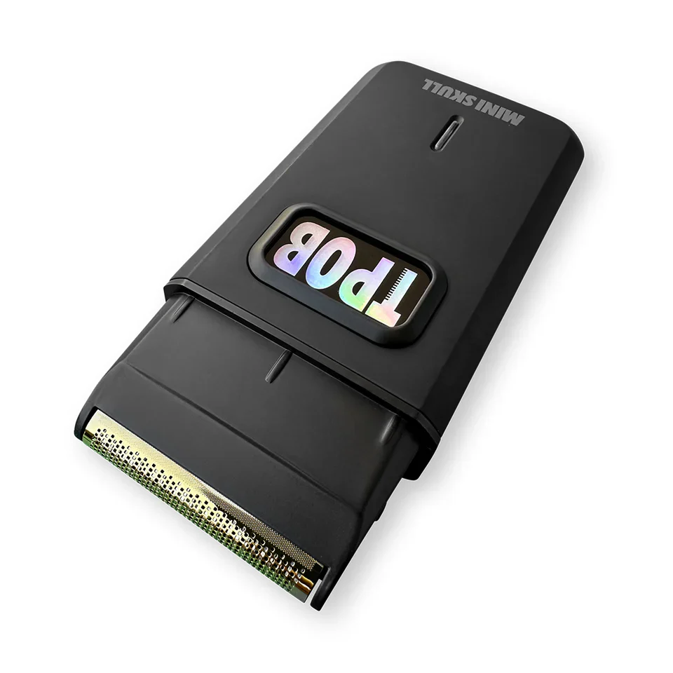 TPOB Mini Skull Single Foil Shaver - Blackout Edition - Image 4