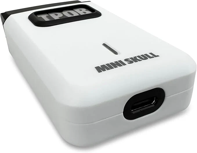 TPOB Mini Skull Single Foil Shaver - Whiteout Edition - Image 2