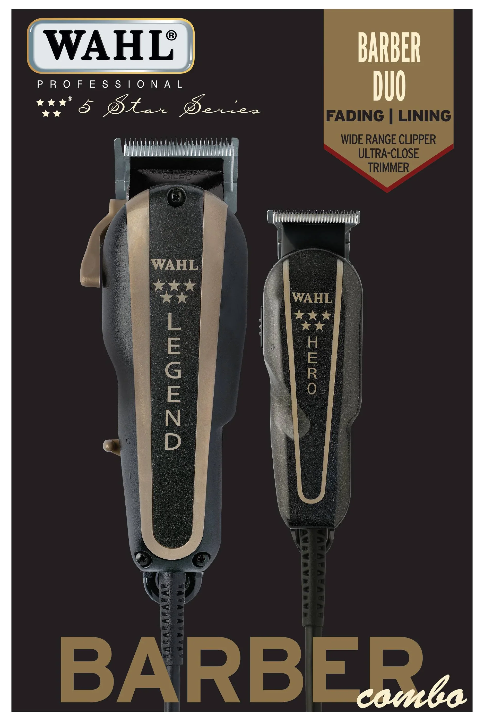 Wahl 5 Star Barber Combo - Image 2