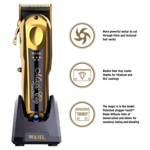 Wahl 5 Star Cordless Gold Magic Clip - Image 2