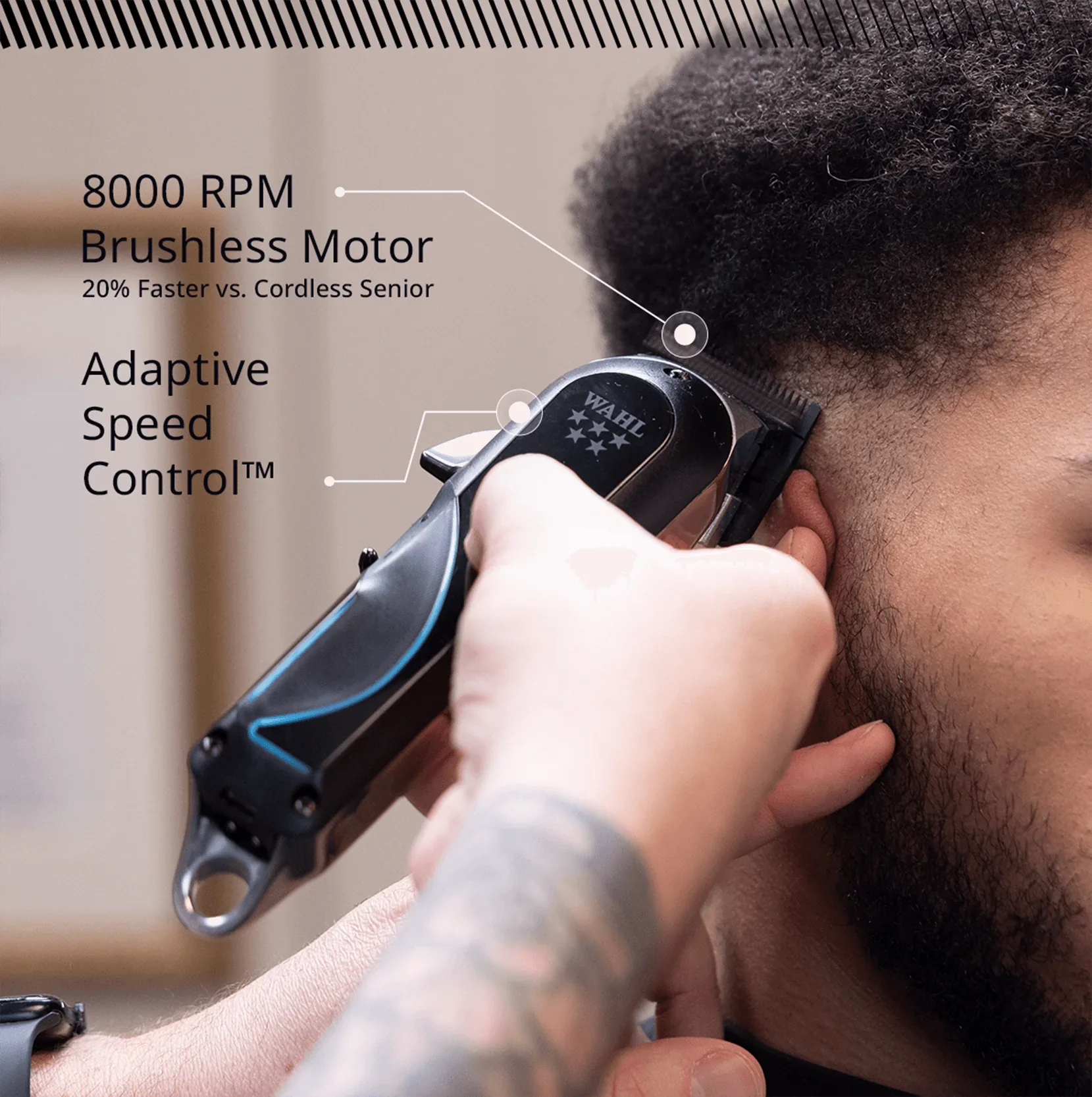 Wahl Cordless Senior 2.0 Clipper - Image 7