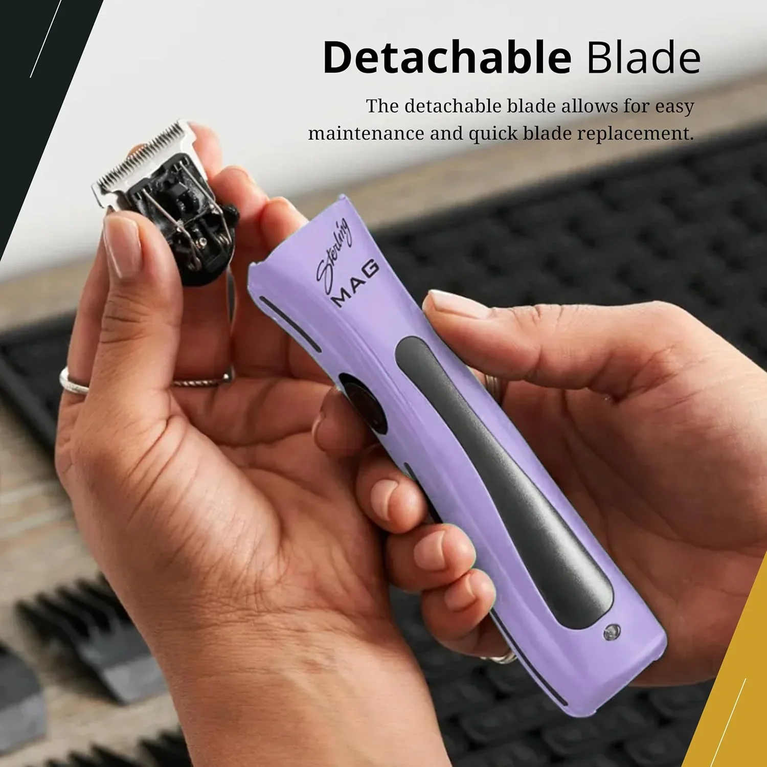 Wahl Limited Edition Mag Lithium Trimmer Lavender - Image 3