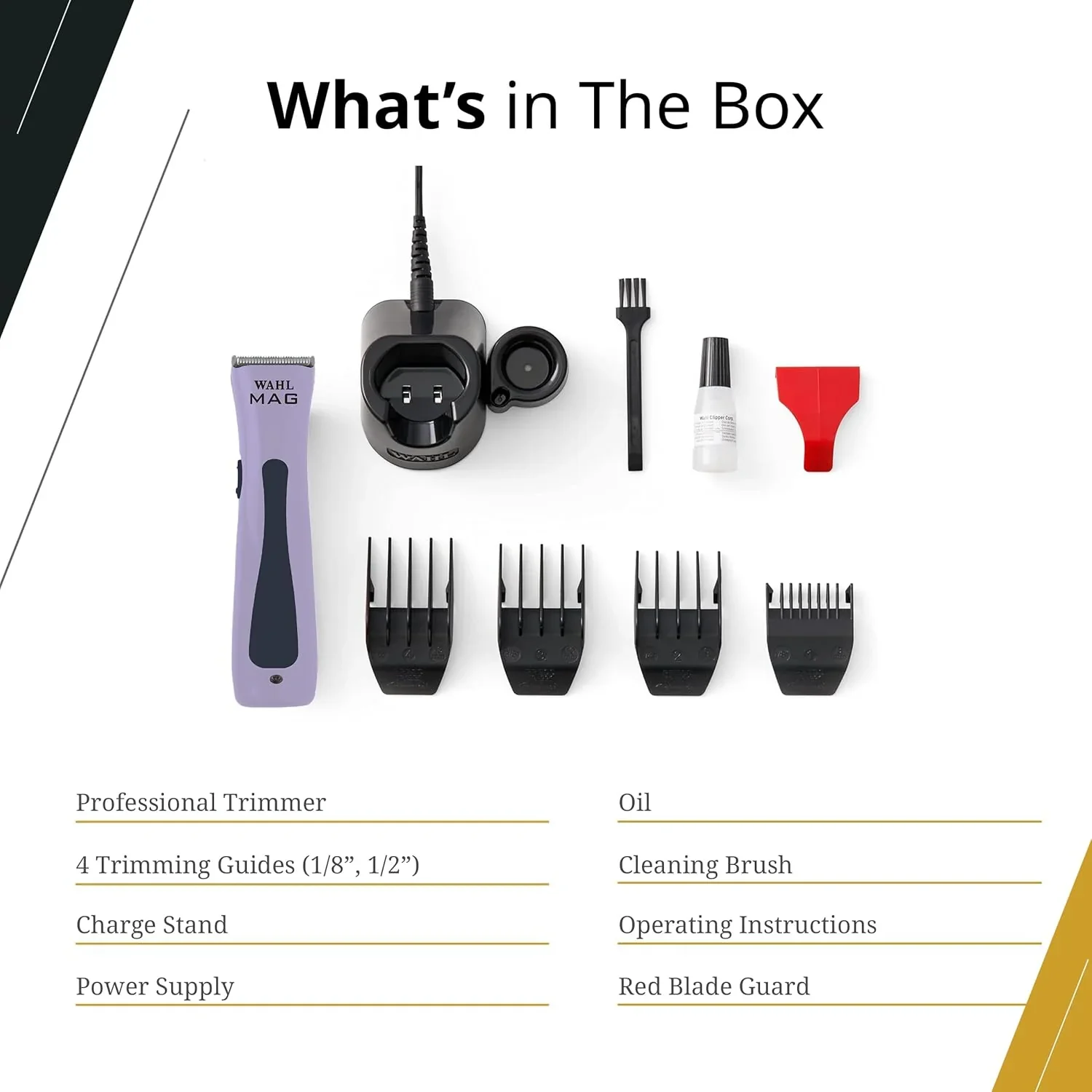 Wahl Limited Edition Mag Lithium Trimmer Lavender - Image 4