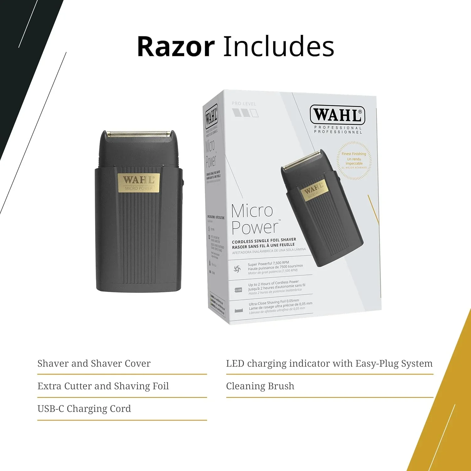 Wahl Micro Power Single Foil Shaver - Image 6